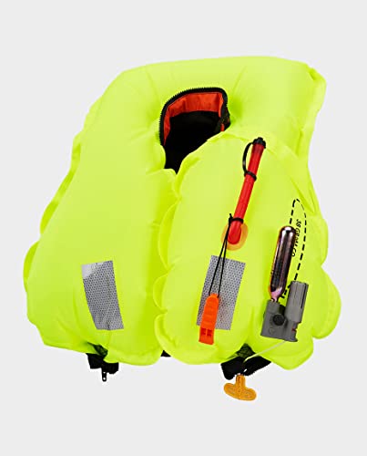 BLUESTORM Arcus 40 Automatic Inflatable PFD Life Jacket for Adults w/Manual Ripcord | US Coast Guard (USCG) Approved Life ...