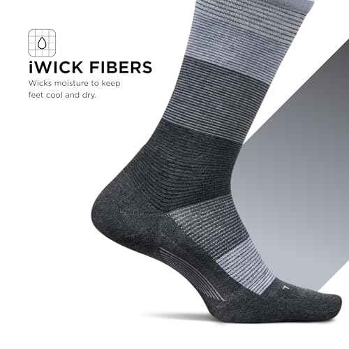 Feetures Womens Women's Max Cushion Crew