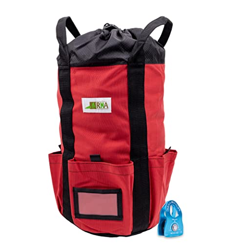 Rock-N-Rescue Arbor Rope Storage Bag 200 ft bundle w/Revo Ice Micro PMP