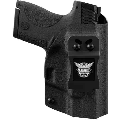 We The People Holsters - Black - Left Hand - IWB Holster Compatible with Glock 17 22 31