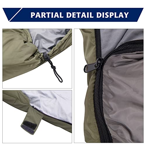 Arctic Lemmings Sleeping Bag for Adults & Kids,Waterproof Lightweight Backpacking Sleeping Bags, Envelope Hooded 3 Season ...