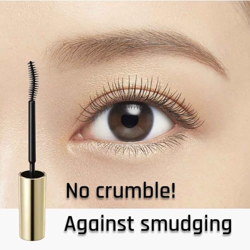 HEROINE MAKE by KISSME Waterproof Mascara Black | Tubing Mascara Volume and Length by Defining Fiber for Long and Curl Eye...