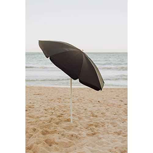 PICNIC TIME NCAA Florida State Seminoles Outdoor Canopy Sunshade Beach Umbrella 5.5' - Small Patio Umbrella - Beach Chair Umbrella
