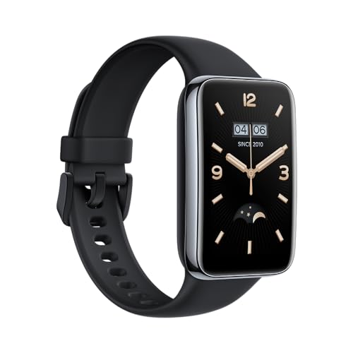 Xiaomi Band 7 Pro Smartwatch with GPS(Global Version), Health & Fitness Activity Tracker High-Res 1.64" AMOLED Screen, Heart Rate & SPO©ü Monitoring, 110+ Sports Modes, 12Day Battery Smart Watch, Black