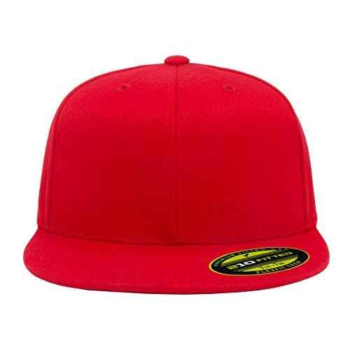 Flexfit Premium 210 Fitted Flat Brim Baseball Hat