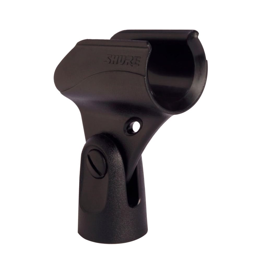 Shure A25D Microphone Clip - Stand Adapter For Handheld Mics With 3/4 (25-30Mm) Barrel Diameter, Pga48, Pga57, Pga58, Pga81, Sm4
