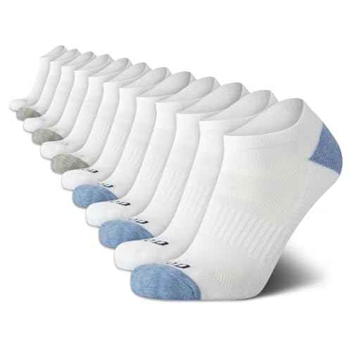 IZOD Men's Low Cut Socks - 12 Pack Athletic No Show Socks for Men (6-12.5)