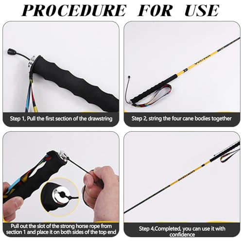 Carbon Fiber Walking or Hiking Sticks & Telescopic Hiking Pole Ultralight Trekking Pole with Quick Lock & Extended EVA Grips