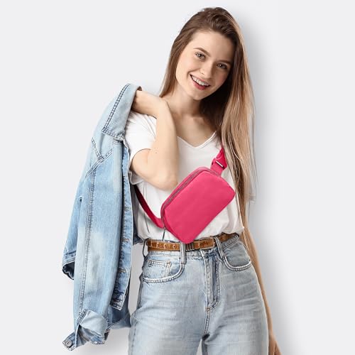 JSJ Mini Fanny Pack for Women & Men,Valentines Day Gifts for Girls Teens Kids Daughter Sister Her,Trendy Stuff Crossbody B...