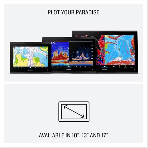 Garmin GPSMAP® 9013, Premium 13-inch Chartplotter with a 4K Touchscreen Display and Worldwide Basemap
