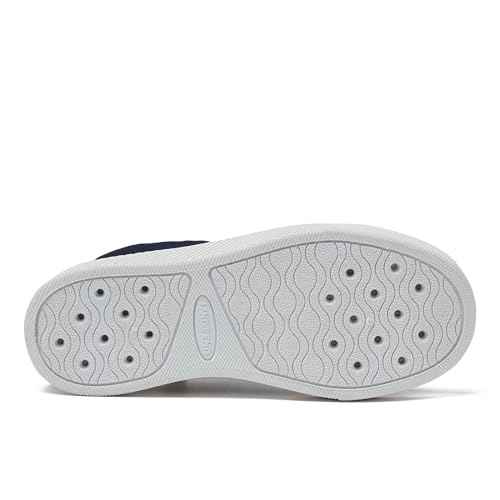 Lands' End Kids Water Shoes, Boys and Girls Water Shoes for Kids, Quick Dry Slip On Aqua Swim Shoes for Kids Pool or Beach, Purple Tie Dye or Navy Blue, Size 1 Little Kid to 7 Big Kid Youth