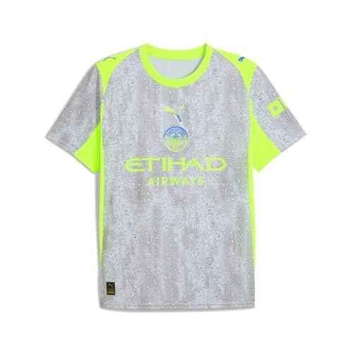 Men¡¯s Manchester City FC 2025/26 Replica Third Soccer Jersey - Pro Green