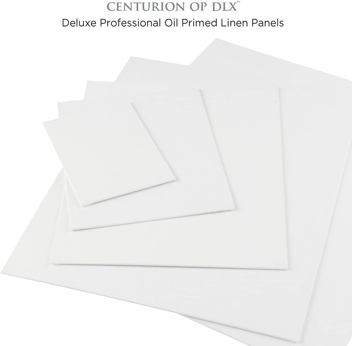 Centurion Deluxe Professional Oil Primed Linen Stretched Canvas - Enhanced Oil Priming for Superb Performance & Color Retention - [12 Pack - 4x6"]