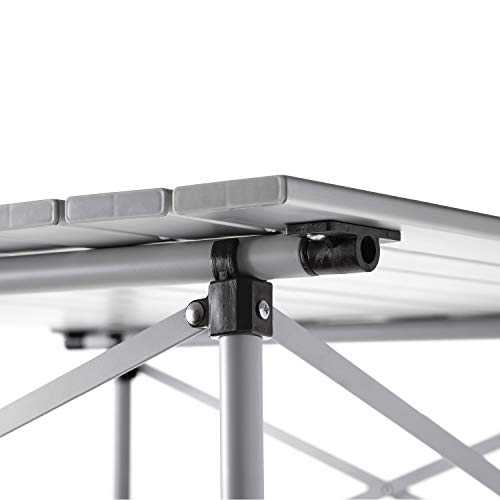 Coleman Outdoor Folding Table, Sturdy Aluminum Camping Table with Snap-Together Design, Seats 4 & Carry Bag Included, Grea...