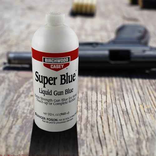 Birchwood Casey Super Blue Liquid Gun Blue - Double Strength for Rifles, Pistols, Revolvers, Shotguns and Other Firearms