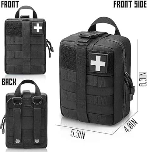 1 PCS Molle Pouch,Tactical Pouch,Empty Bag Without Accessories,The Perfect Storage Bag for Camping Hiking Car and Trave