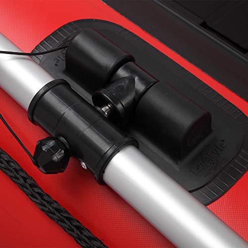 WINGOOD 10ft PVC Inflatable Boat Sport Tender Dinghy Boat Water Adult Assault Boat
