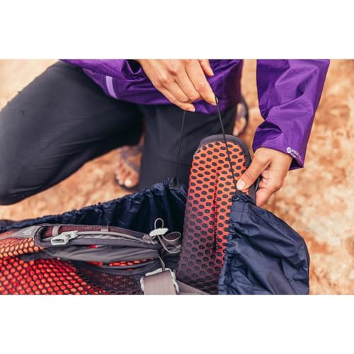 Gregory 30L-50L Waterproof Backpacking Raincover, Obsidian Black