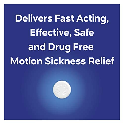 Sea-Band Anti-Nausea Acupressure Wristband for Motion & Morning Sickness, Pack of 2 Sets