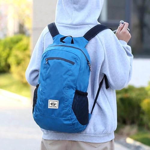 1Pc Hiking Backpack, Ultralight Foldable Sports Storage Backpack, Suitable For Outdoor Cycling Camping Picnic