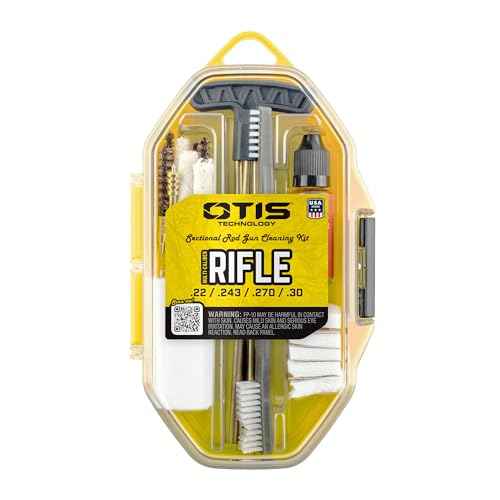Otis Multi Caliber Rifle Cleaning Kit, Includes Cleaning Rods, Brushes, Patches, Compact Design, Made in USA (FG-SRS-MCR)