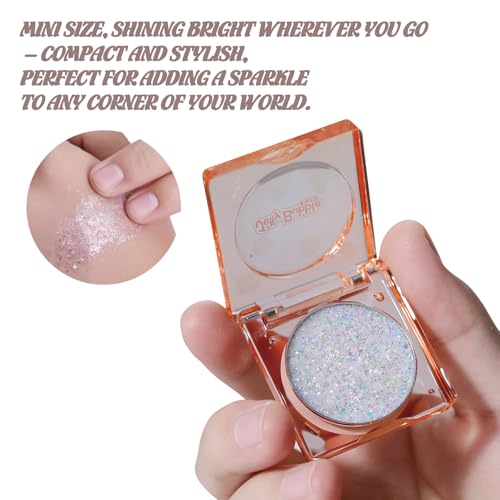 ONLYBETTER Face and Body Glitter, Makeup Paint for Eye Lip Hair, Festival Rave Accessories, Safe for Face, Easy Applicatio...