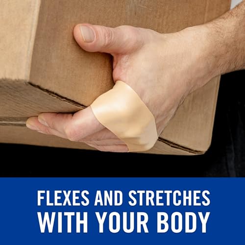 Nexcare Absolute Waterproof Tape, Flexible Foam Medical Tape, Secures Dressing and Keeps Wounds Dry - 1 In x 5 Yds, 6 Roll...
