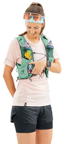 Deuter Women’s Traick SL Hydro, Minimalist Trail Running Vest, 5 Liter & 9 Liter Packs