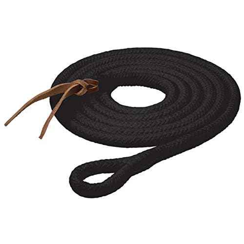 Weaver Equine Performance Lead Rope, Long Horse Lead Rope with Quick Halter Attachment, Soft Comfort Grip, Barn Horse Tack for Daily Use & Showing