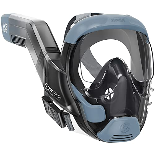 Seaview 180 V3 Full Face Snorkel Mask Adult- The V3 is The Perfect Snorkeling Gear for Adults- Snorkel Mask with 180 Panor...