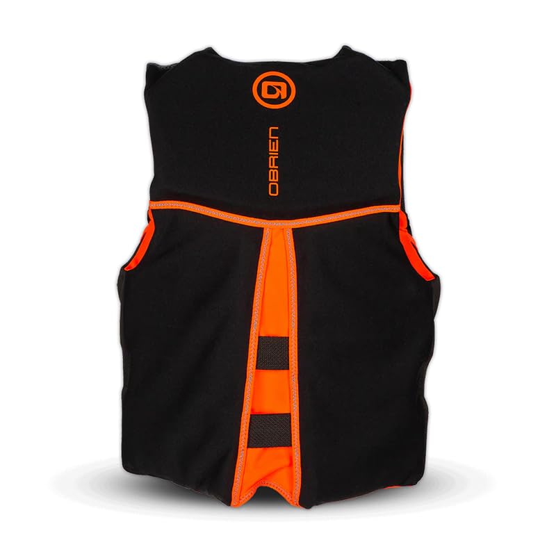 O'Brien Flex V-Back Life Jacket – Coast Guard Approved Adult Life Vest with Flex Fit Design, Lightweight Foam & Front Zip ...