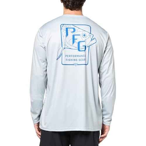 Columbia Mens Terminal Tackle PFG Blackline Long Sleeve