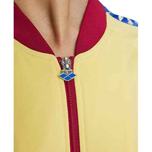 ARENA Women's Icons Relax Iv Team Jacket Full-Zip Regular Fit Side Pockets Retro