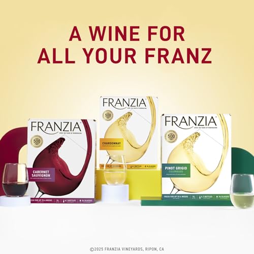 Franzia Pinot Grigio, White Wine, 5 Liters