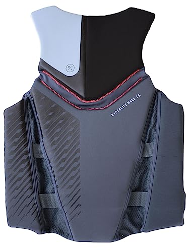 HyperLite Men's Elite Life Jacket - US Coast Guard Approved Level 70 Buoyancy Aid, Great for Any Water Sports Activity Inc...