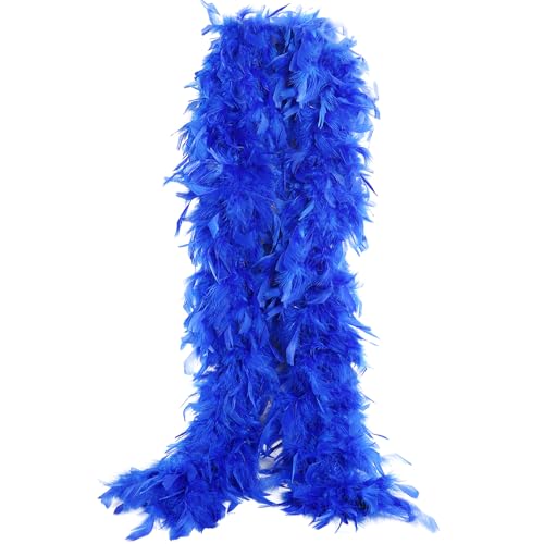 THARAHT Chandelle Feather Boa 19 Color-38g/55g100g 2Yard Dancing Wedding Party Halloween Costume Decoration Feathers boa
