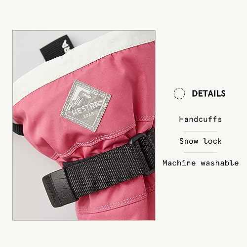 Hestra Gauntlet CZone Junior Mitt (Youth 4-13yrs) | Waterproof, Insulated Kids Snow Mittens for Winter, Skiing & Playing in The Snow