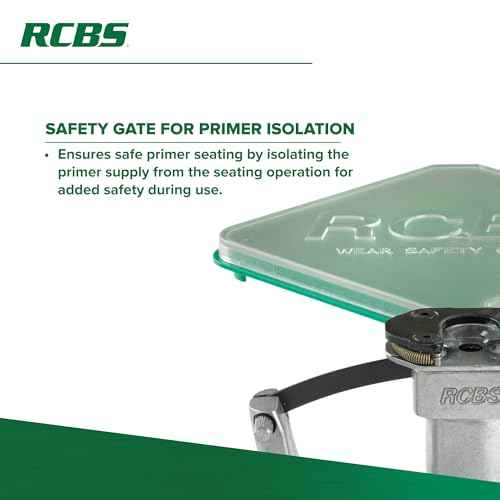 RCBS 90201 Universal Hand Priming Tool, Green