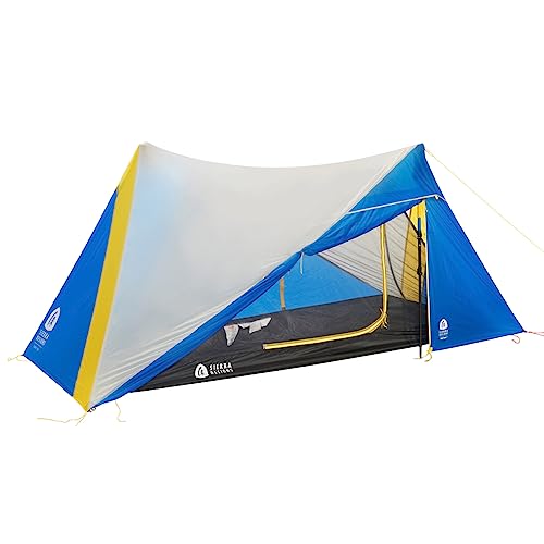 Sierra Designs High Route 1P Non-Freestanding Ultralight Trekking Pole Shelter for Thru Hiking, Backpacking, Camping, Desi...