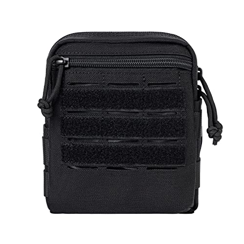 Dotacty Tactical Belt MOLLE Pouches w/Rotatable Clip Phone EDC Gear Utility Duty Pack Gadget Small Tool Wasit Carry Bag fo...