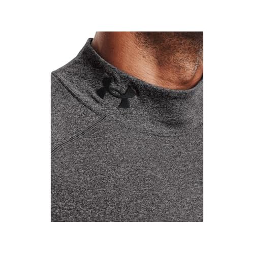 Under Armour Mens ColdGear Fitted Mock Baselayer - Dual Layer Warmth and Fast Drying LGT