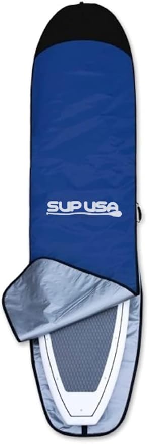Premium SUP USA Paddleboard Bag | 10' 6" Blue | Protects Paddleboards, Surfboards and more