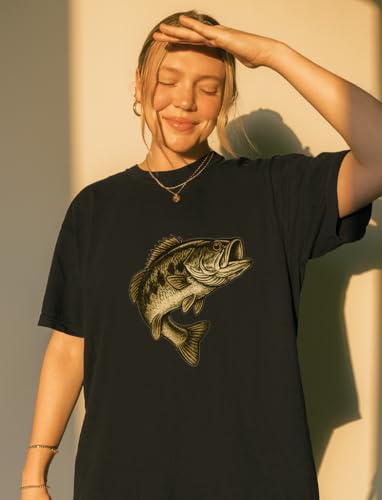 Fishing Adventure Hooked on Classics Retro Passion - Tee for Men & Women - Graphic T-Shirt