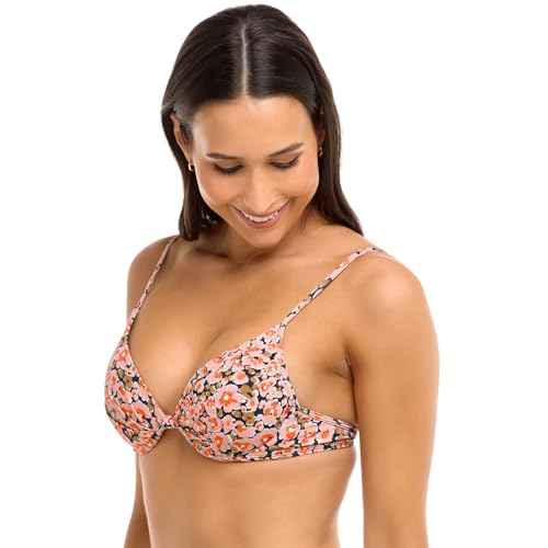 Body Glove Women's Greta Molded Cup Push Up Underwire Bikini Top Swimsuit