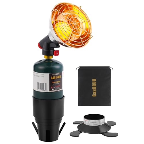 Golf Cart Heater with Cup Holder & igniton for Most Golf Cart Yamaha and Club Car, 2-IN-1 Portable Propane Camping Heater ...