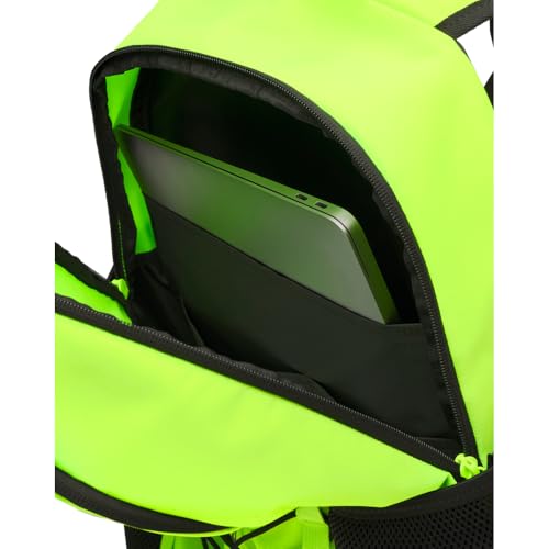 Under Armour Unisex Hustle Sport 6.0 Backpack, (389) Hyper Green/Black/Black, One Size Fits Most
