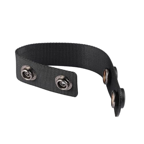 TACNEX Duty Belt Keepers w/Double Snaps for 1.5"/1.75"/ 2"/2.25" Wide Utility Belt Loop Stays Nylon Tactical Belt Holder R...