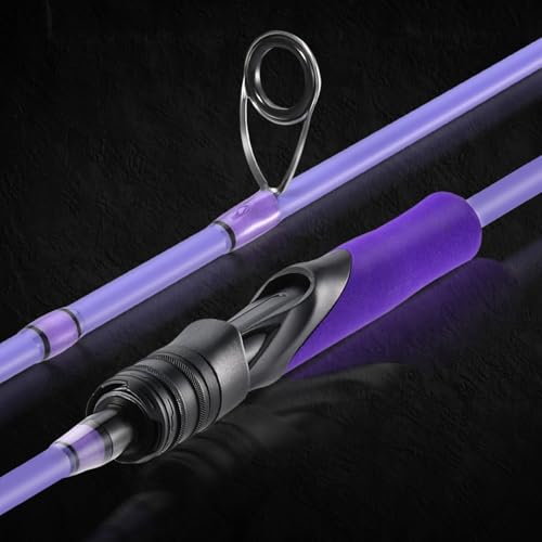 Sougayilang Voidflare Low Profile Baitcast Reel and Fishing Rod Combo,IM6 Graphite 2Pc Blanks, Stainless Steel Guides with...
