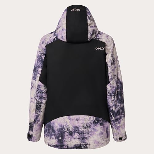 Oakley Men's Range Recycled Jacket 2.0, Oxidation Print Lilac, XX-Large