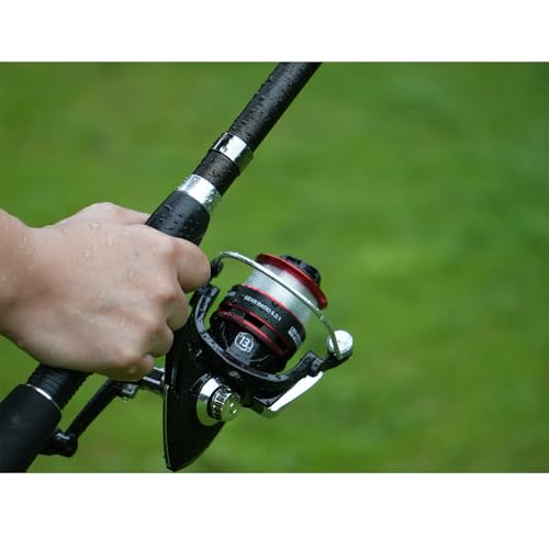 Fishing Pole Combo Set,2.1m/6.89ft 2PCS Collapsible Rods 2PCS Spinning Reels Lures Set Carrier Bag Carbon Fiber Telescopic...